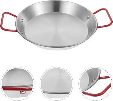 Fried Chicken Pan Noodles Pan Stainless Steel Kitchen Supplies Easy Flip Flat Bottom
