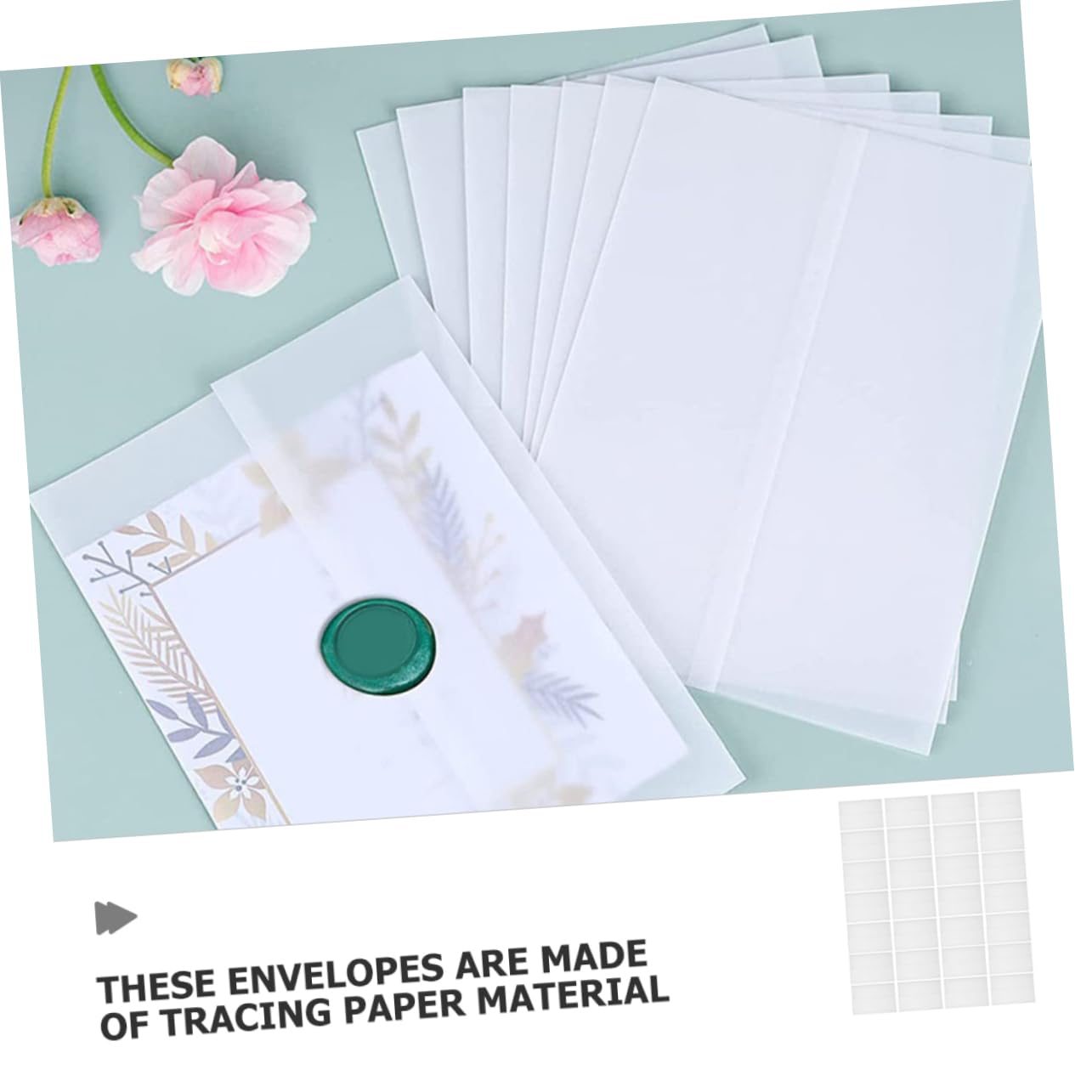 Angoily 100pezzi Buste Per Inviti Buste Decorative Per Matrimoni Compatte Piccole Per Biglietti Vuote Per Biglietti Accessori Per Festival Delicate Per Inviti Portatili Per Matrimoni