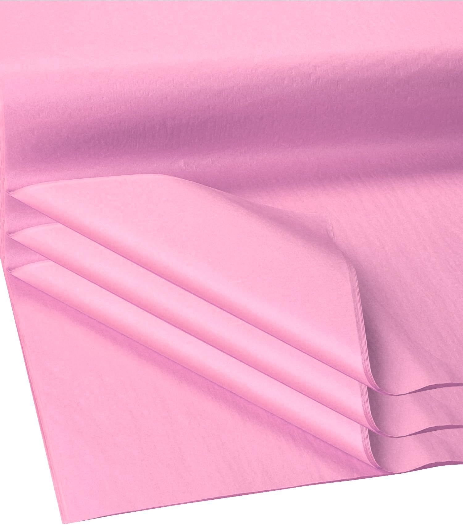 Flexicore Packaging Gift Wrap Tissue Paper | Size: 15 Inch X 20 Inch | Count: 100 Sheets (Baby Pink)