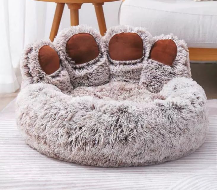 Coussin chien anti stress moelleux pour grand chien lavable en machine