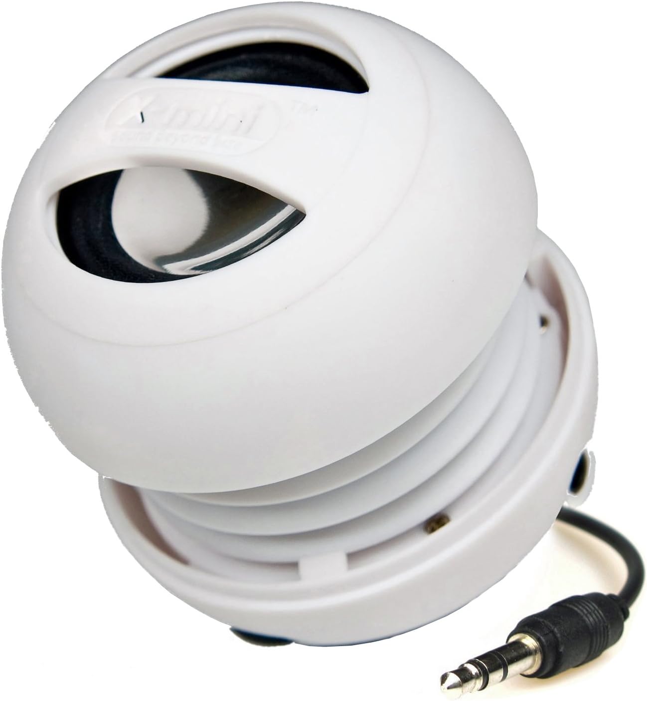 X-Mini II 2nd Generation Capsule Speaker with 3.5mm Jack Compatible with iPhone/iPad/iPod/Smartphones/Tablets/MP3 Player/Laptop - White
