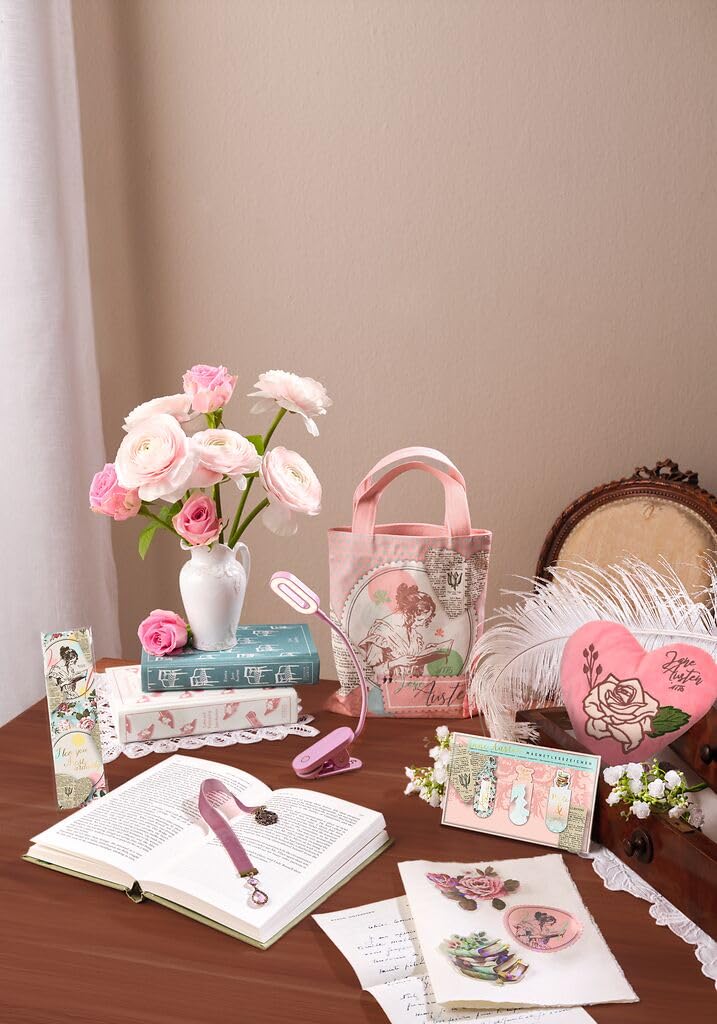 Image secondaire de Marque-page magnétique Jane Austen - Design vintage avec finition en feuille d'or