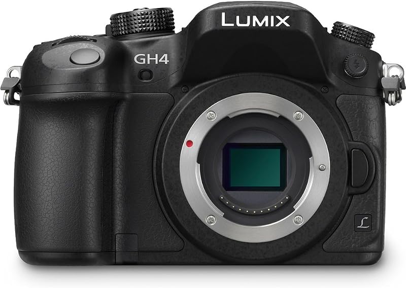 Cámara digital sin espejo de 16,05MP Panasonic LUMIX DMC-GH4KBODY con vídeo cinematográfico 4K (solo cuerpo)