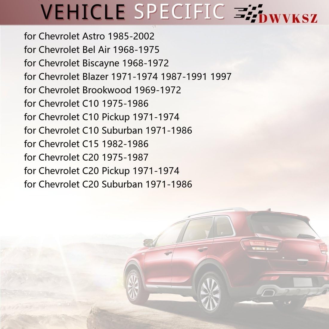 Front Outer Disc Brake Caliper Rubber Bushing Replacement 1PC Dwvksz for Chevrolet C15 5.7L 1982 1983 1984 1985, for C10 Suburban 6.6L 1971 1972, for C10 Pickup 6.6L 1971 1972