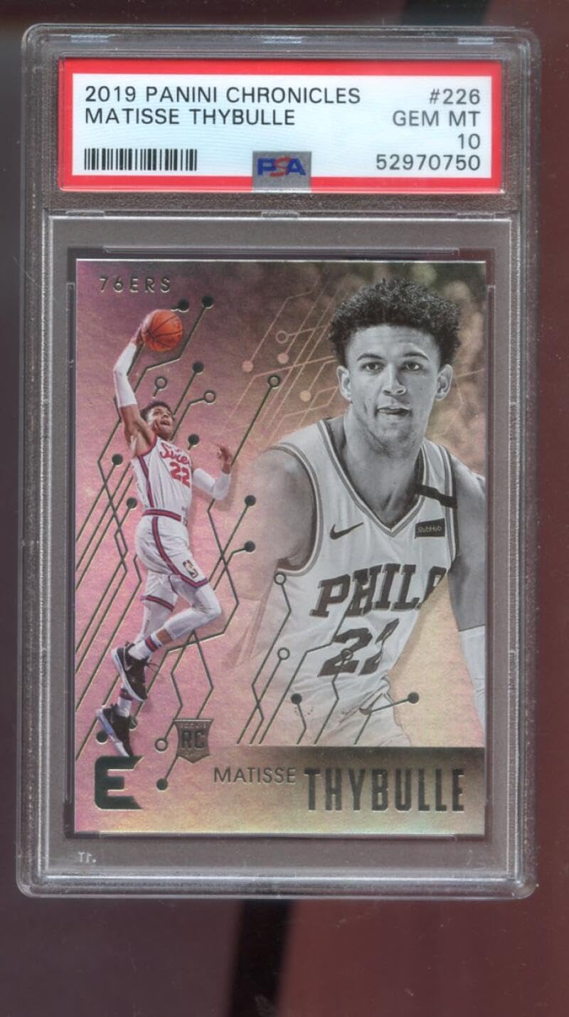 2019-00 Panini Chronicles E Essentials #226 Matisse Thybulle ROOKIE RC PSA 10 Graded Basketball Card NBA 19-00 2019-2000