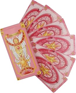 Deck Cartas Sakura Card Captors - The Clow Rosa - Baralho Completo