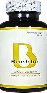 Baebbe Healthy Intestine, No More Belly Fat,90 Tabs