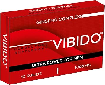 Red Ginseng 1000mg Tablets for Men NEW UK | Energy, Stamina & Performance Support | Advanced Formula | 10 Tablets