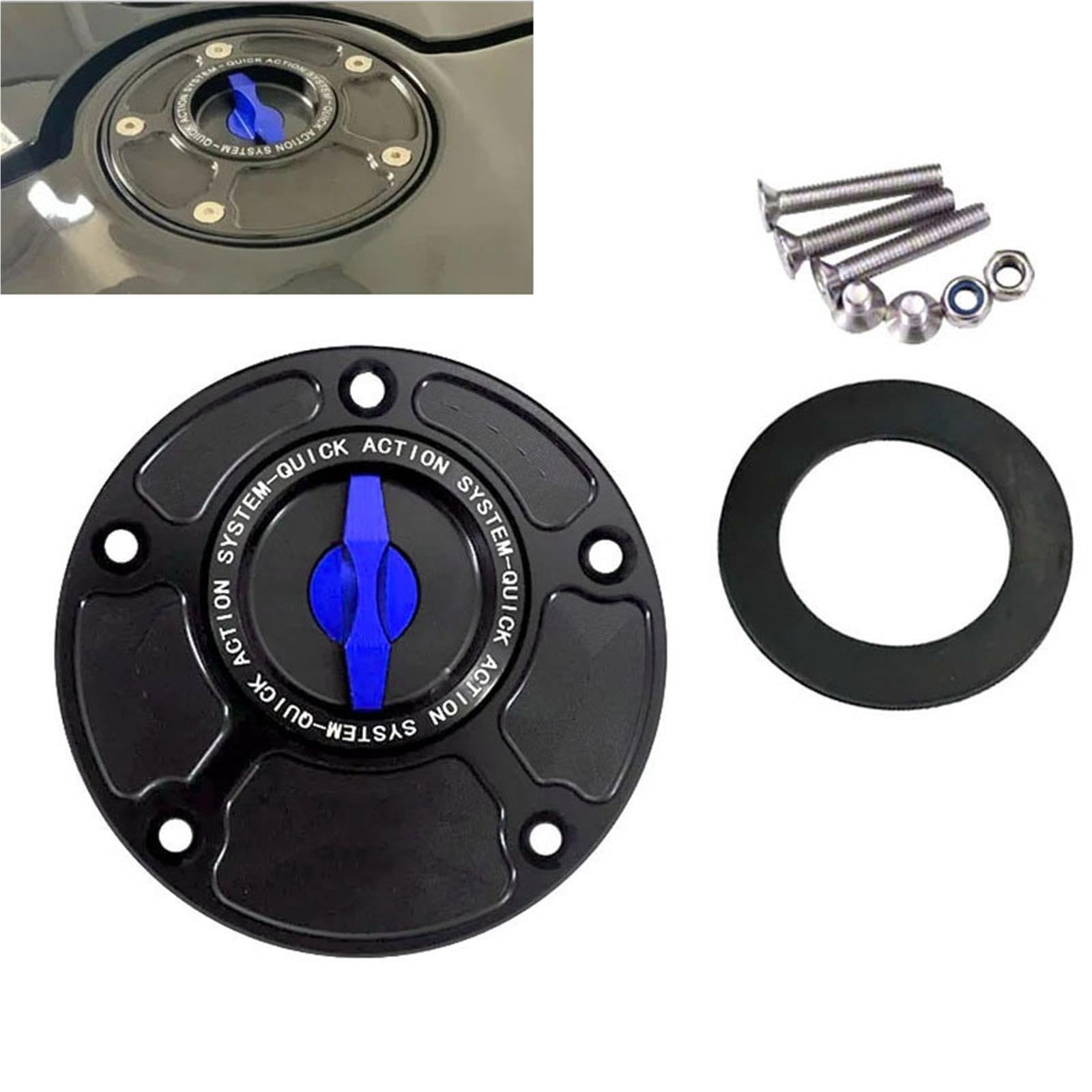 Tapón Depósito Motocicleta Para Y&amaha YZF-R3 YZF-R6 YZF-R6S YZF-R1 ZF-R1M