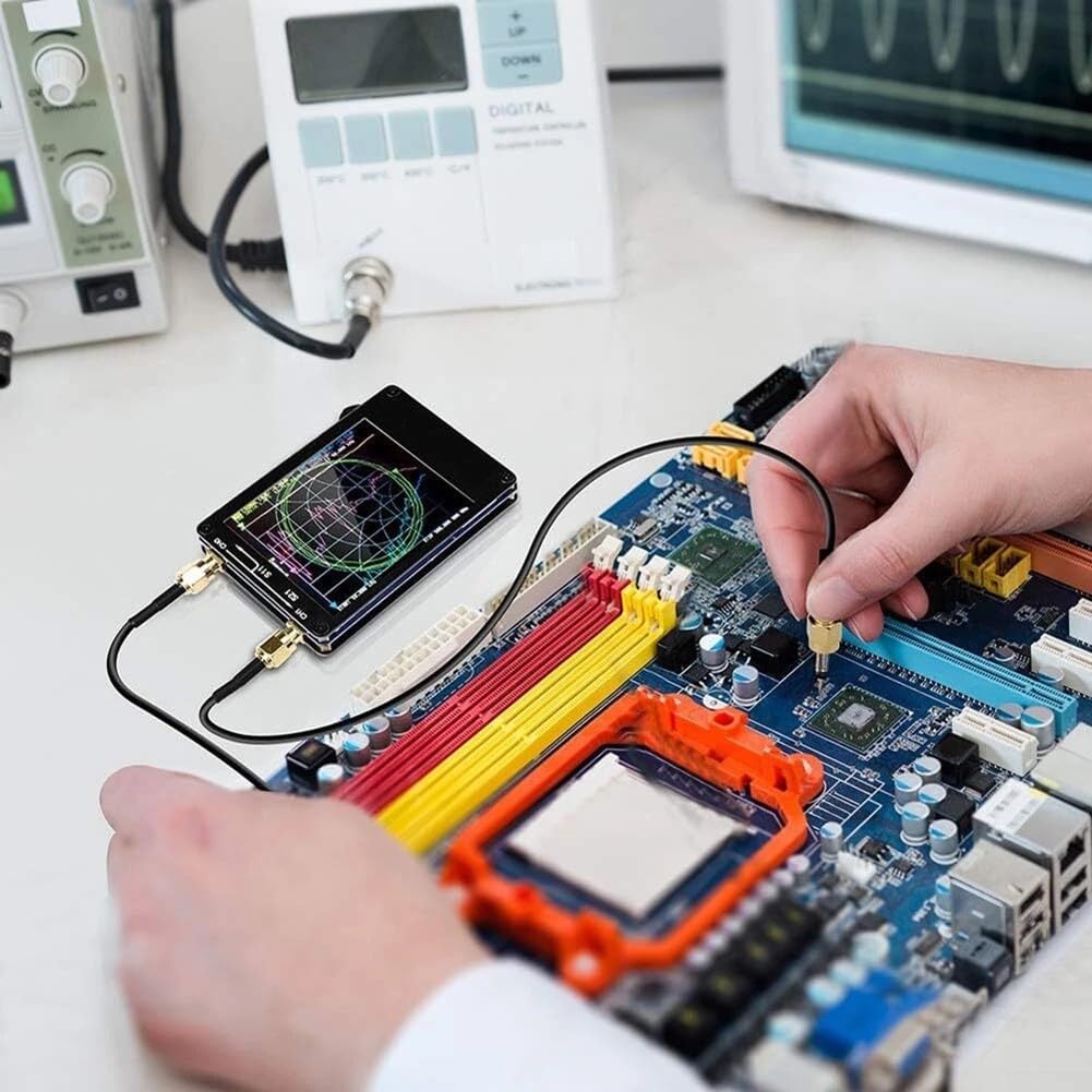VNA portable pour analyseur de spectre avec écran tactile 2,8"