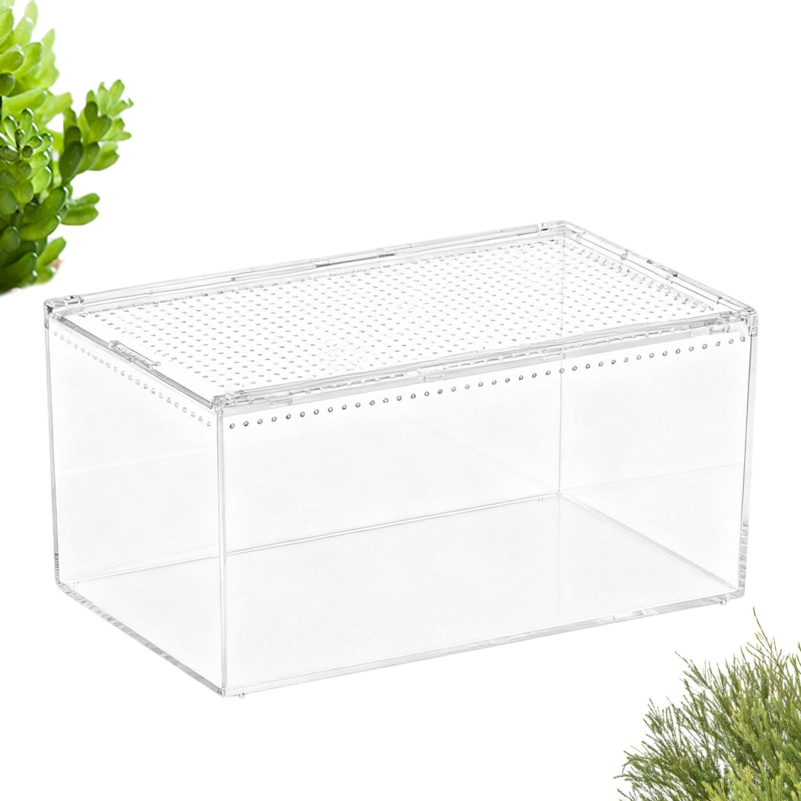 Klatka Dla Pająków Akrylowe Terrarium Odporne Na Ucieczkę Dla Gadów | Klatka Dla Pająków I Terrarium Dla Modliszek Dla Płazów Żab Krabów Gekonów Węży Żółwi Agam Brodatych Do Wnętrz