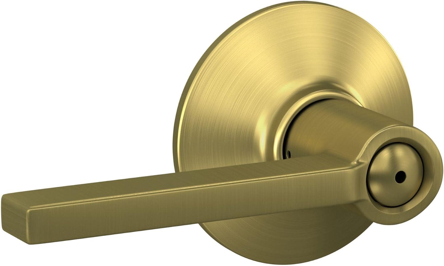 Schlage F40LAT608 Schlage F40-LAT Latitude Privacy Door Lever Set
