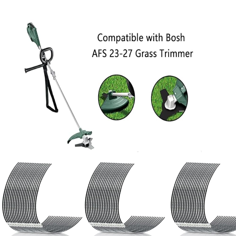 20 Stück Rasentrimmer Ersatzspulen Für Bosch AFS 23-27 - 1,27 Fuß Trimmerfaden, ABS-Material, Inkl. F016800431 Kompatibilität