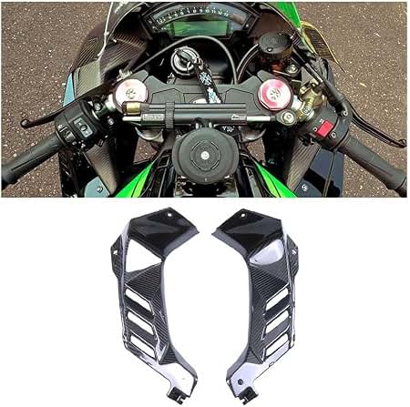 Harley-Davidson FXLR タンクコンソール Amazon.com: POWER JAMES Black 100% Carbon Fiber Gas Fuel Tank