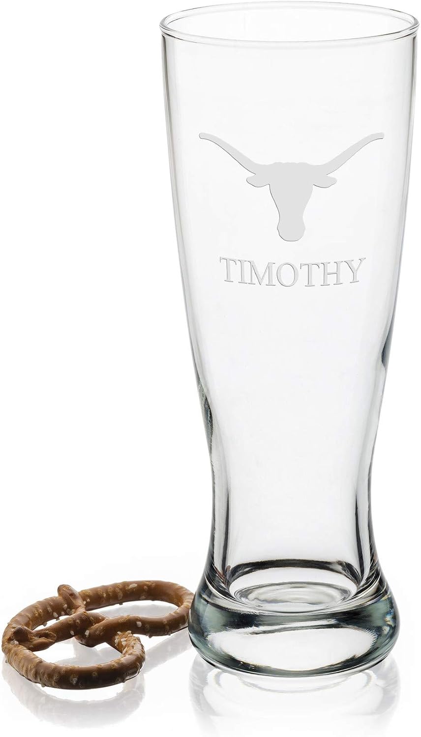 M. LA HART Texas 20oz Pilsner Glasses - Set of 2