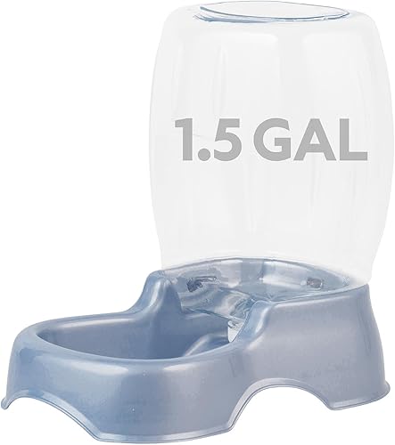 Petmate Pet Cafe Gravity Bebedero para perros y gatos, 0,75 galones