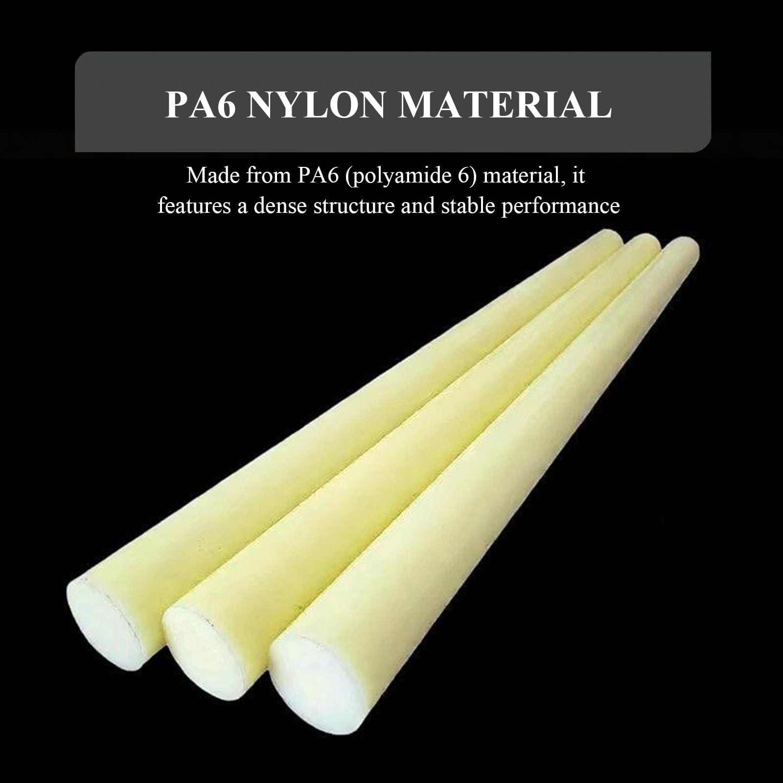 Asta tonda in nylon PA6