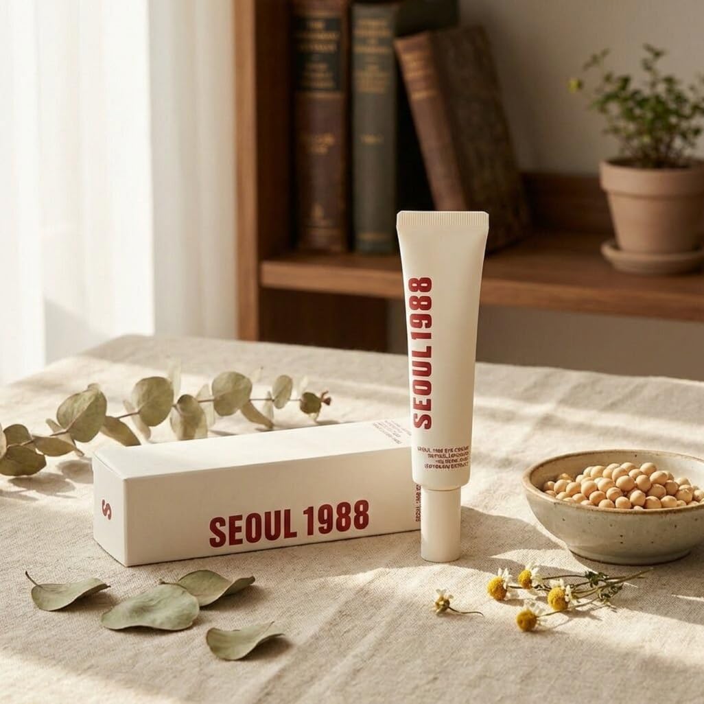 Eye Cream - Anti Aging Eye Cream - Under Eyes Dark Circle Remover, Fermented Bean + Retinal Wrinkle Care, Tighten Moisturize Brighten & Fade Fine Lines - Under Eyes Treatment, 30 ml-image-44