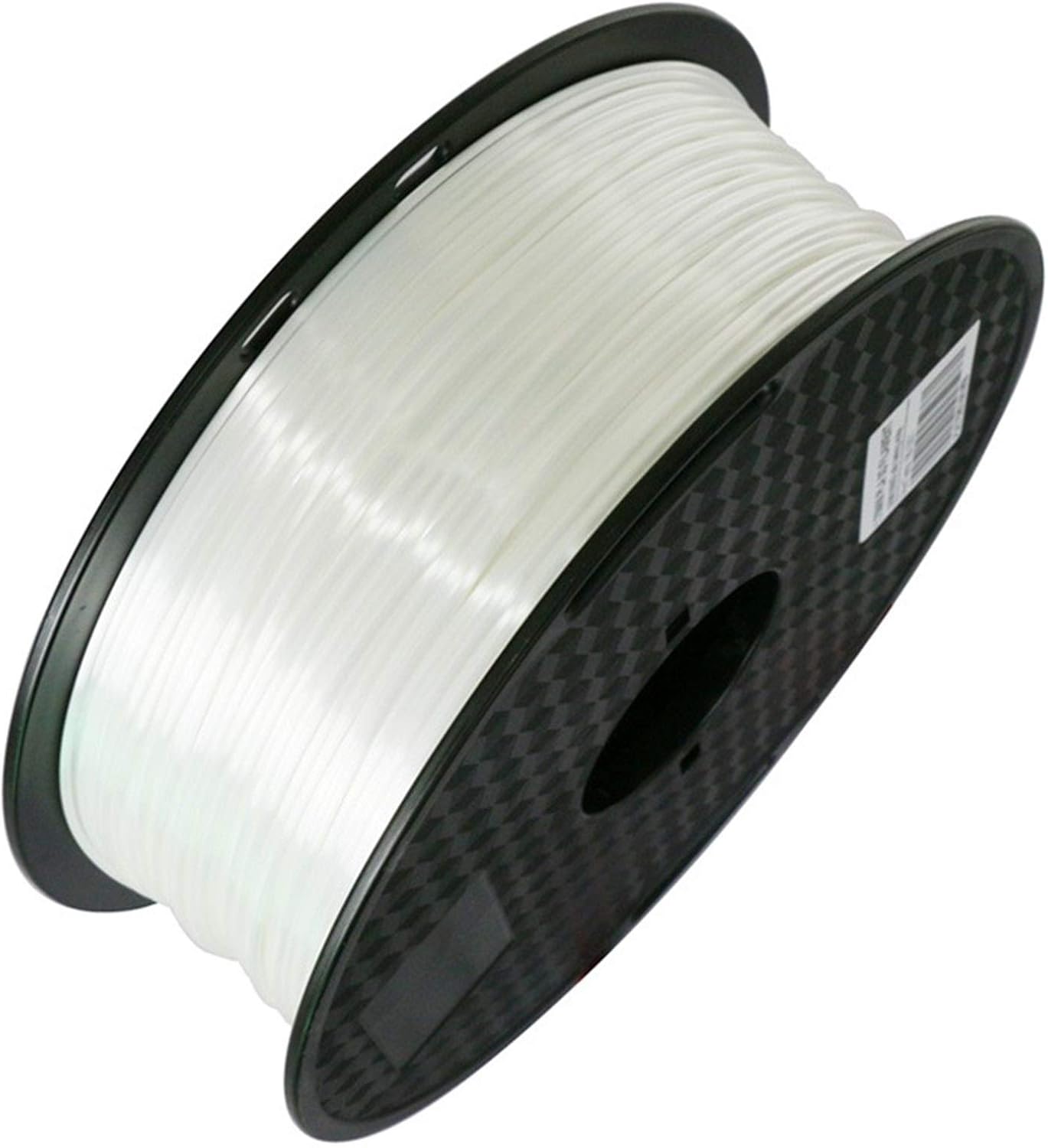 3D Printer Filament White Silk PLA 1.75mm 3D Printer Filament Luxury Silky Rich Luster 250g/500g/1kg(White 1000g)