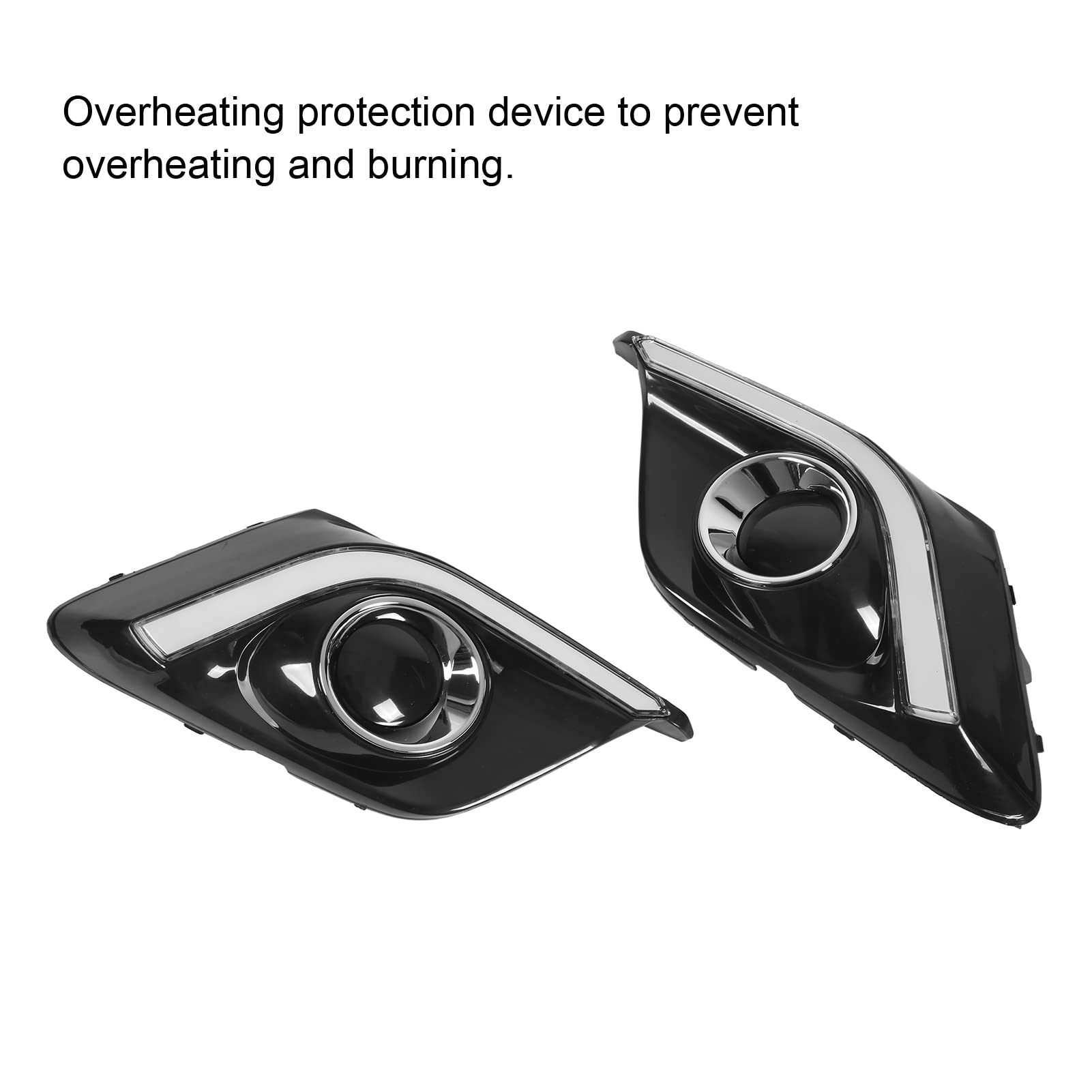 Luces LED de circulación Diurna para Mazda3 Axela 2013-2016, 3 Colores