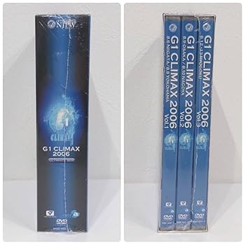 G1 CLIMAX 2006 DVD-BOX〈3枚組〉　新日本プロレス Amazon.co.jp: 未開封 G1 CLIMAX 2006 ULTIMATE BOX 公式戦全23