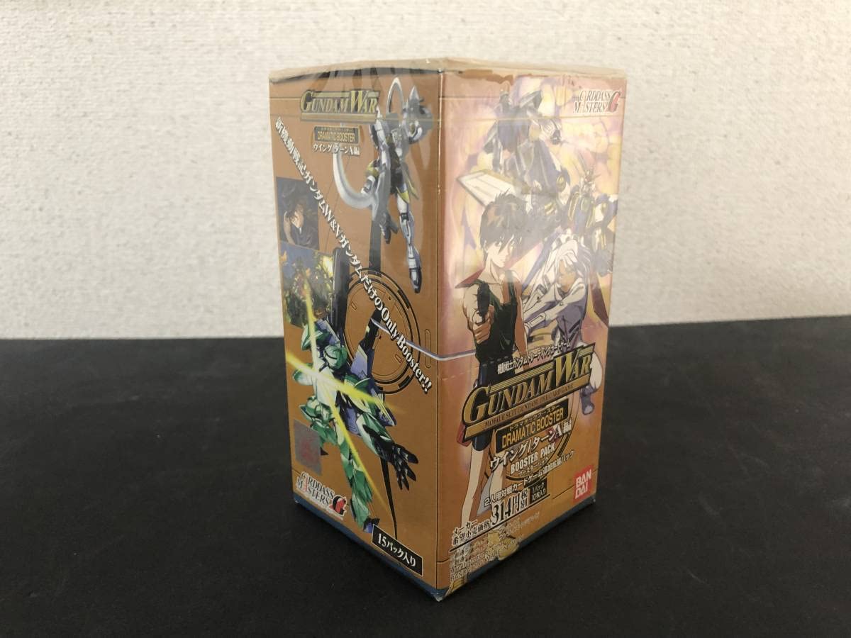 ガンダムウォー ドラマチックブースター ウイング／ターンA編 未開封BOX Amazon.co.jp: ウォー ドラマチックブースター「ウイング／ターンA編