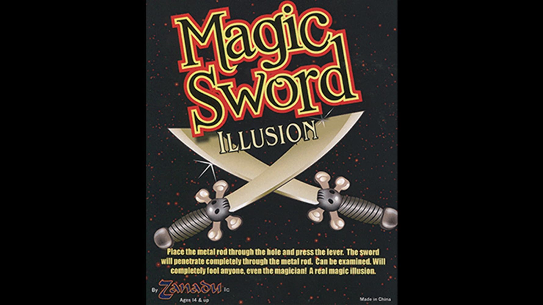 The Magic Sword by Zanadu Magic, Magic Trick, No Skill Required