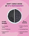 True Elements Kalonji Seeds 100g - Nigella Seeds | Seeds for Hair Growth | 100% Natural | Culinary Spice | Health Benefits | Gluten-Free | Source of Antioxidants | Kala Jeera gallery image