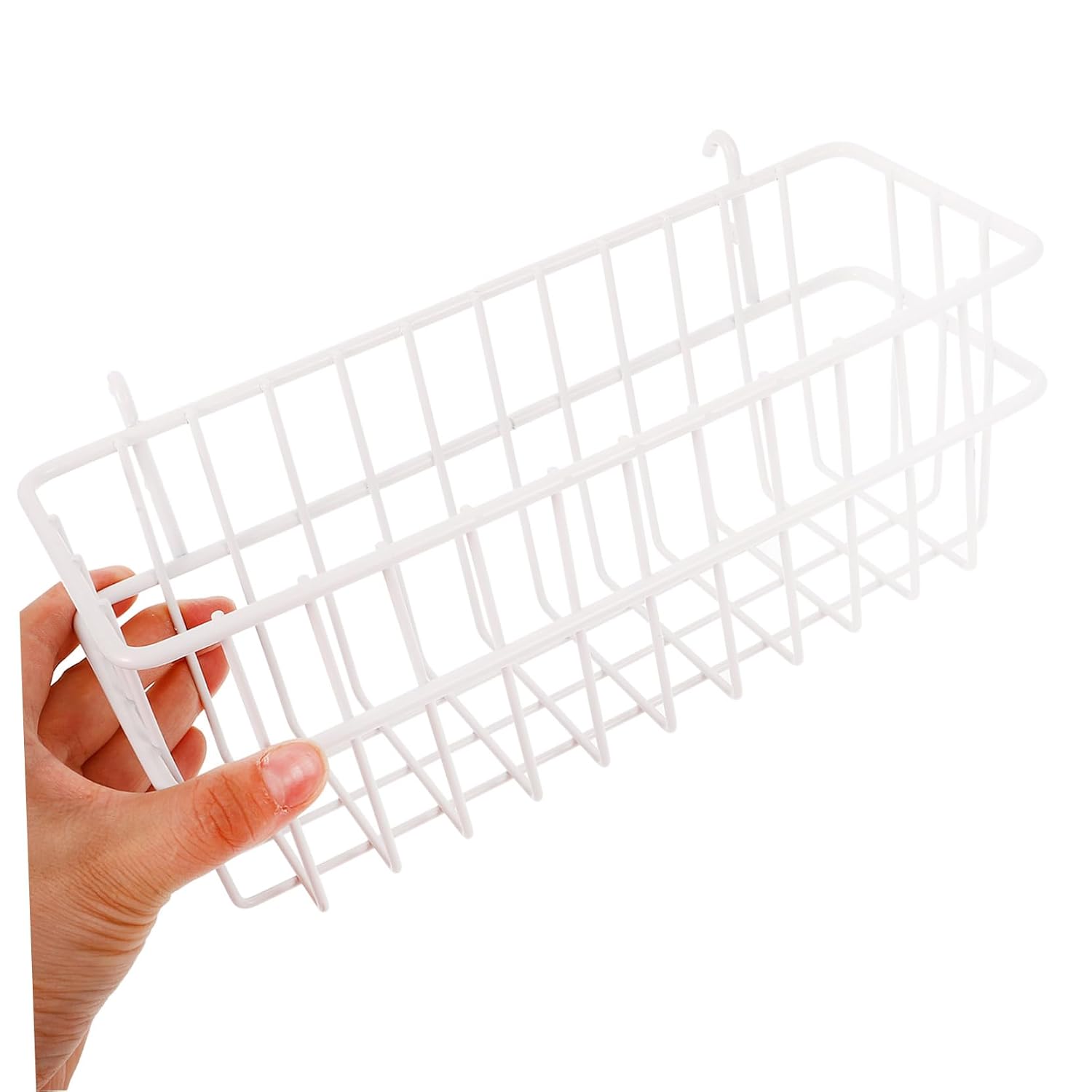 ULTECHNOVO Pegboard Storage Basket Versatile Wall Organizer with Classic Design Iron Pegboard Baskets for Kitchen Tool Organization Easy Installation Space Saving