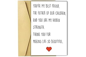 OJsensai Awesome Father's Day Card for Husband