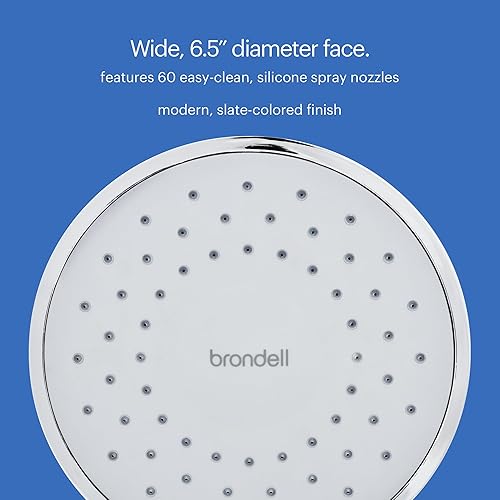 Miniatura 5 de Cabezal de filtro de la regadera en acabado chapado en cromo, VivaSpring, FSH25-CG