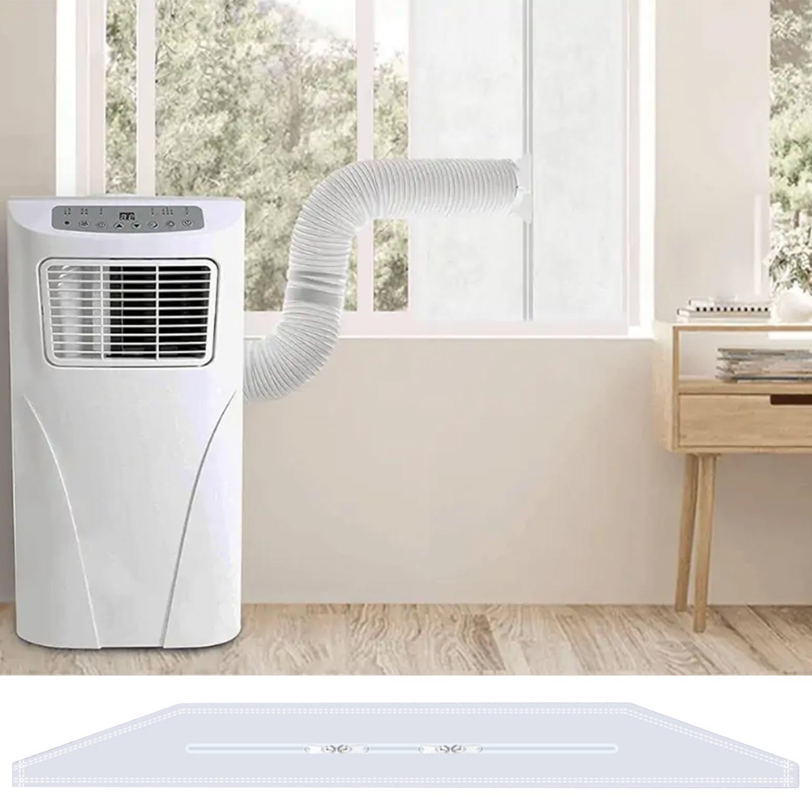 Guarnizione Finestra Condizionatore d'Aria Copertura Deflettore Tessuto | Isolamento Per Condizionatore Da Finestra Per Inverno, , Seminterrato, Garage E Camper