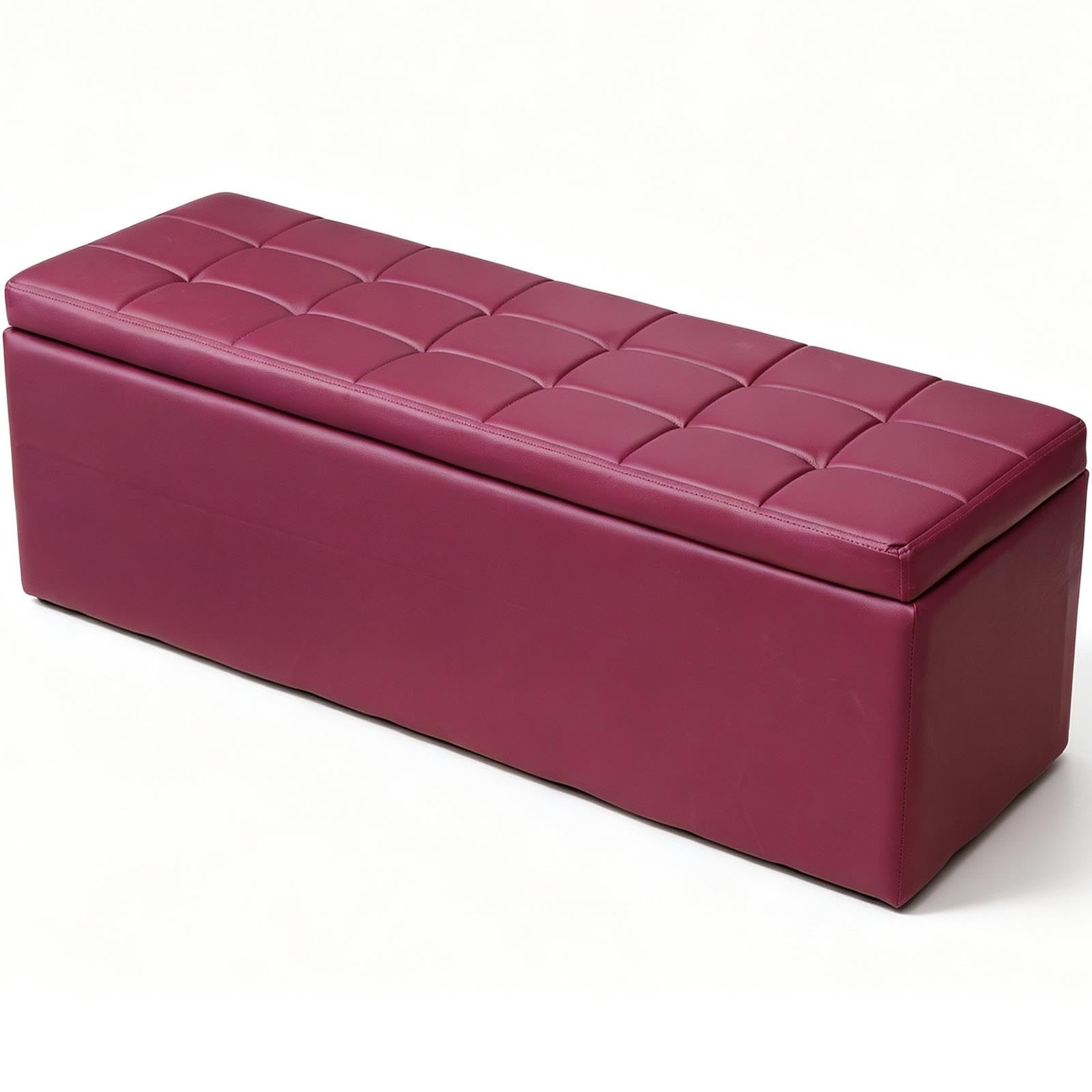 Panca da Ufficio, Design con Contenitore in Pelle PU