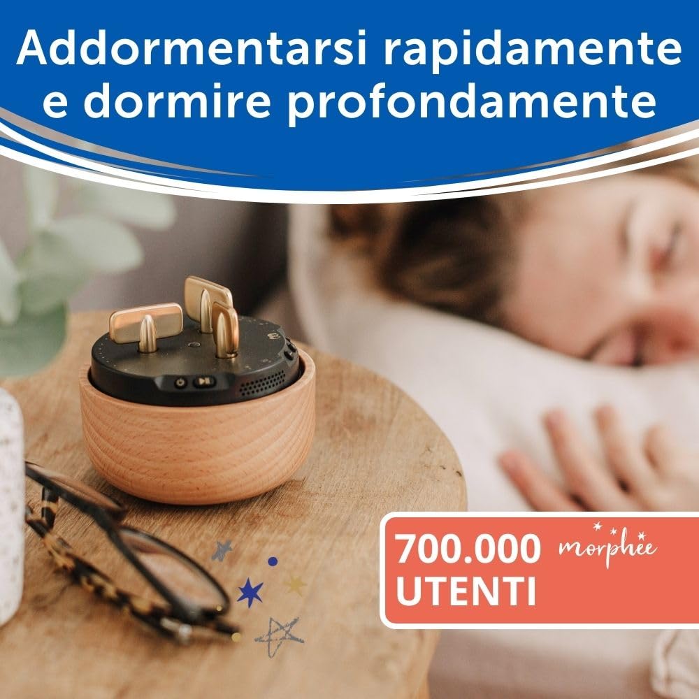 Morphée - Scatola per la Meditazione Disconnessa - Per Addormentarsi Facilmente, Generare un Sonno Profondo e Ristoratore - 700.000 utenti - (italiano, francese, inglese, spagnolo)