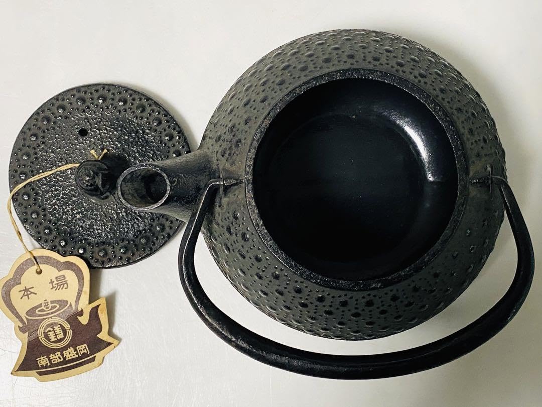 未使用】盛岡 南部鉄器 松尾芭蕉 像 岩鋳 南部鉄器会館購入品 未使用