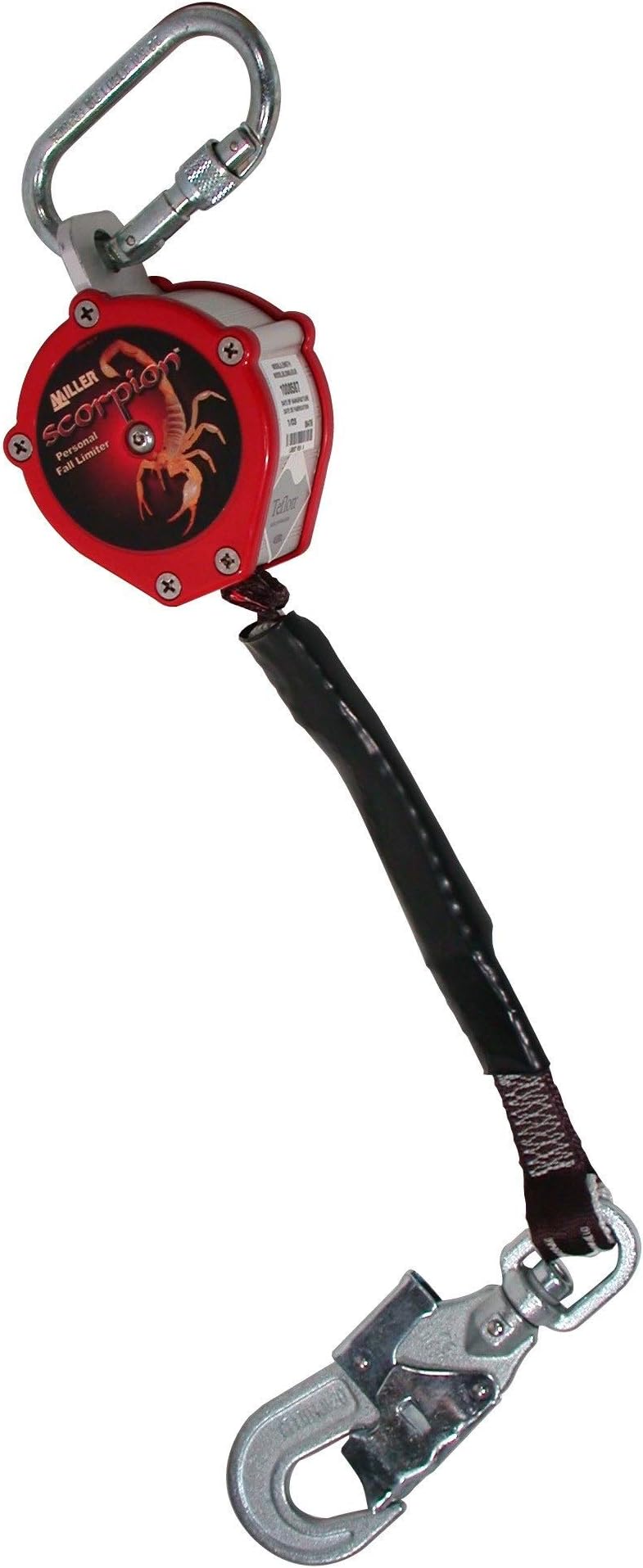 Honeywell 1008587 Miller Scorpion Fall Protection with Karabiner & Swivel Snap Hook