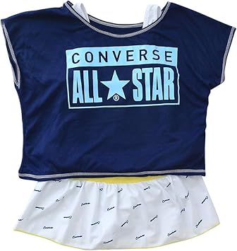 Amazon Co Jp 水着 女の子 Tシャツ ワンピース 2点セット ジュニア 140cm ネイビー 服 ファッション小物