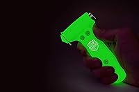 Vista 5 de Swiss Safe Martillo de Seguridad para Auto Durazno 5-1 Rompecristales con Cortador de Cinturón de Seguridad - Martillo de Escape de Emergencia