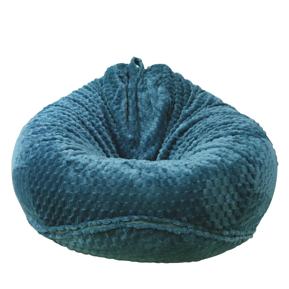Pouf lavable sans remplissage housse de canapé souple anti tache