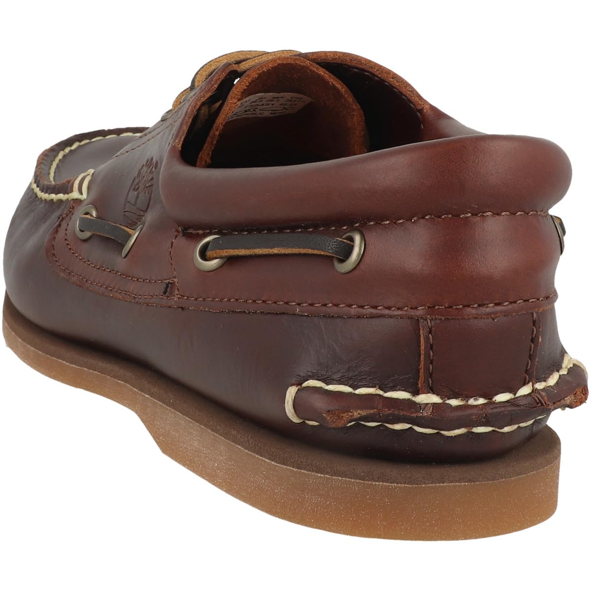 Timberland Mocassini Classic Boat 3 Eye Padded Collar Codice TB176015214 Marrone