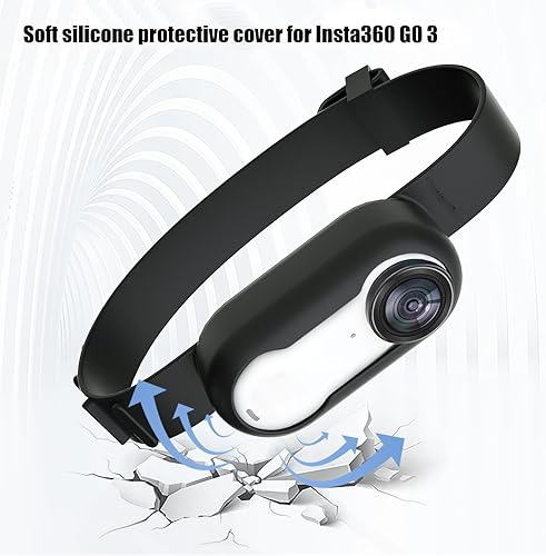 Miniatura 6 de Go3 Funda para cámara Insta360 go 3, adaptador de silicona para DJI Mini 3 proSEMini 2Air 2s Drone Accesorios Pulsera Bolsa de hombro Palm Bicicleta