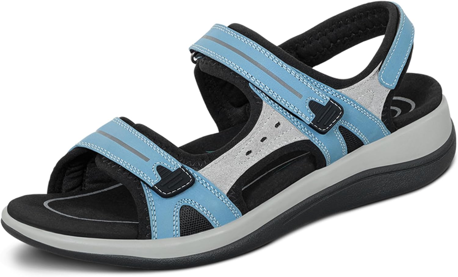 Orthofeet Women's Orthopedic Leather Venice Sandals