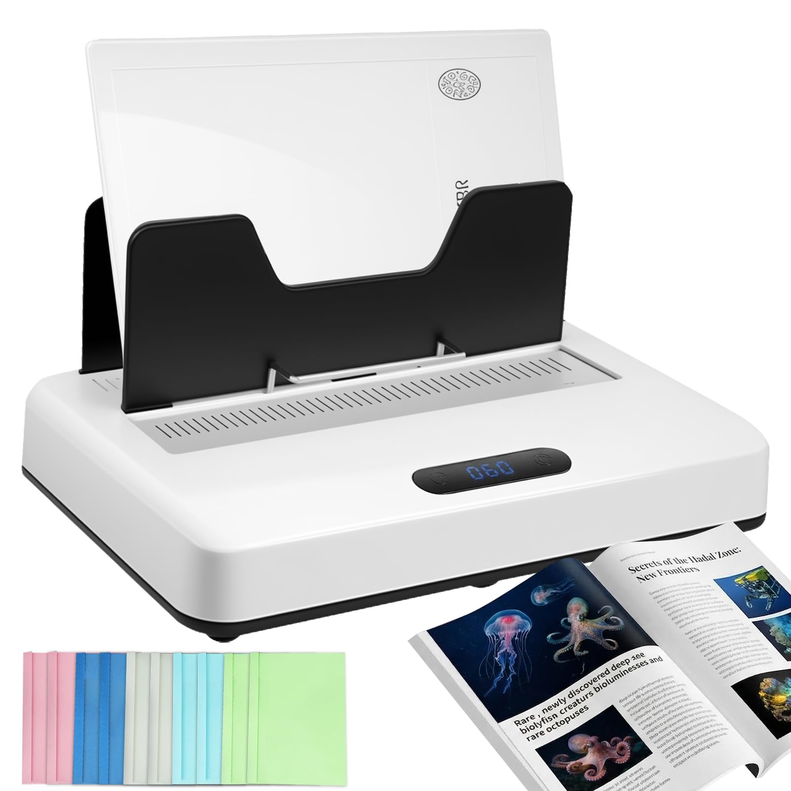 Thermal Binding Machine, Book Binder Machine with 600 Sheets Capacity