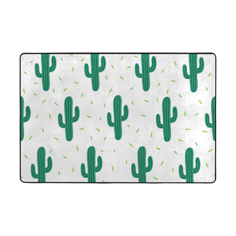 Tapis de sol anti-perte de poils épais en velours vert pour un salon propre
