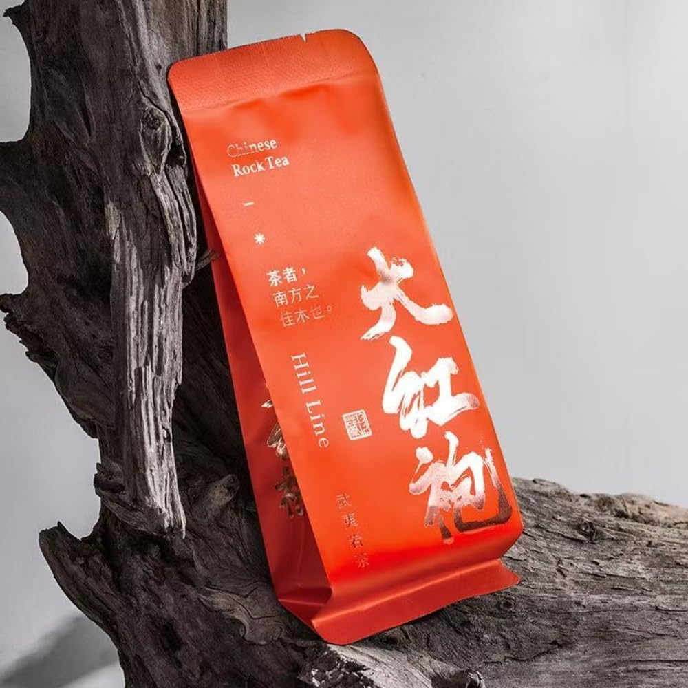 Herbata Oolong Strong Arom Big Red Robe -Da-Hong Pao 200g (pudełko 24 Saszetek) -Chińska Słynna Herbata Rockowa