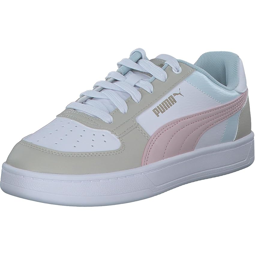 PUMA Caven 2.0 Block Jr, Scarpe da Ginnastica, Desert Dust Mauve Mist White, 36 EU