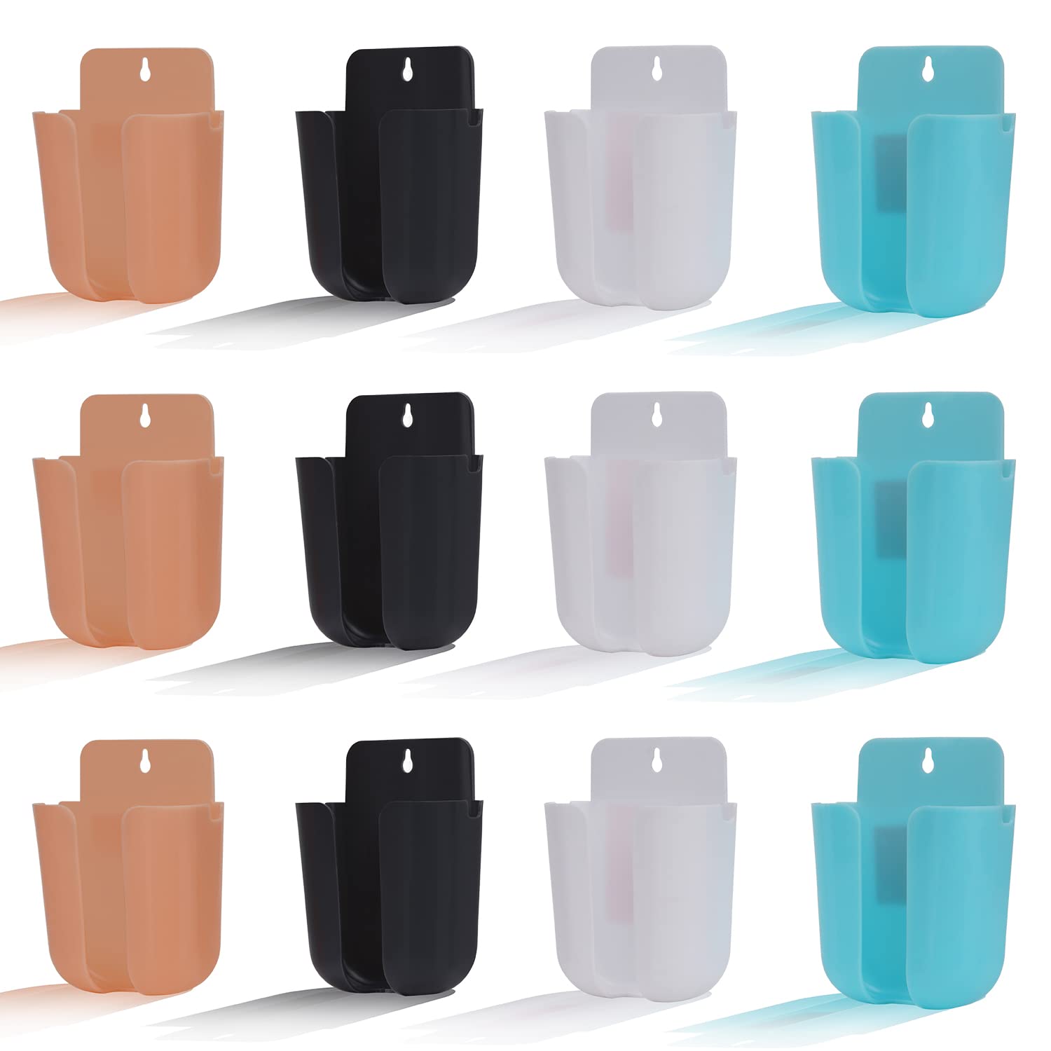 Primelife Plastic 12 Pcs Drillable and Stickable Multipurpose Wall Holder with Mobile Charging Point - Multicolor (PH-Prime - 12) (B09RH1CJ43) Amazon Price History, Amazon Price Tracker