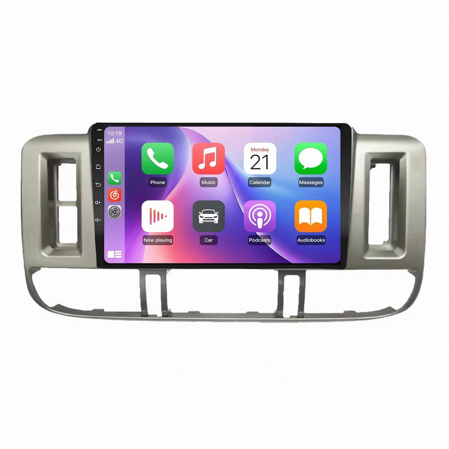 Radio Macchina Touch Screen per Nissan X-Trail 2001-2006 Wireless Carplay Android Auto Stereo Auto Bluetooth Ips con Pantalla Táctil con Gps, 4 Nucleo 2G+32G