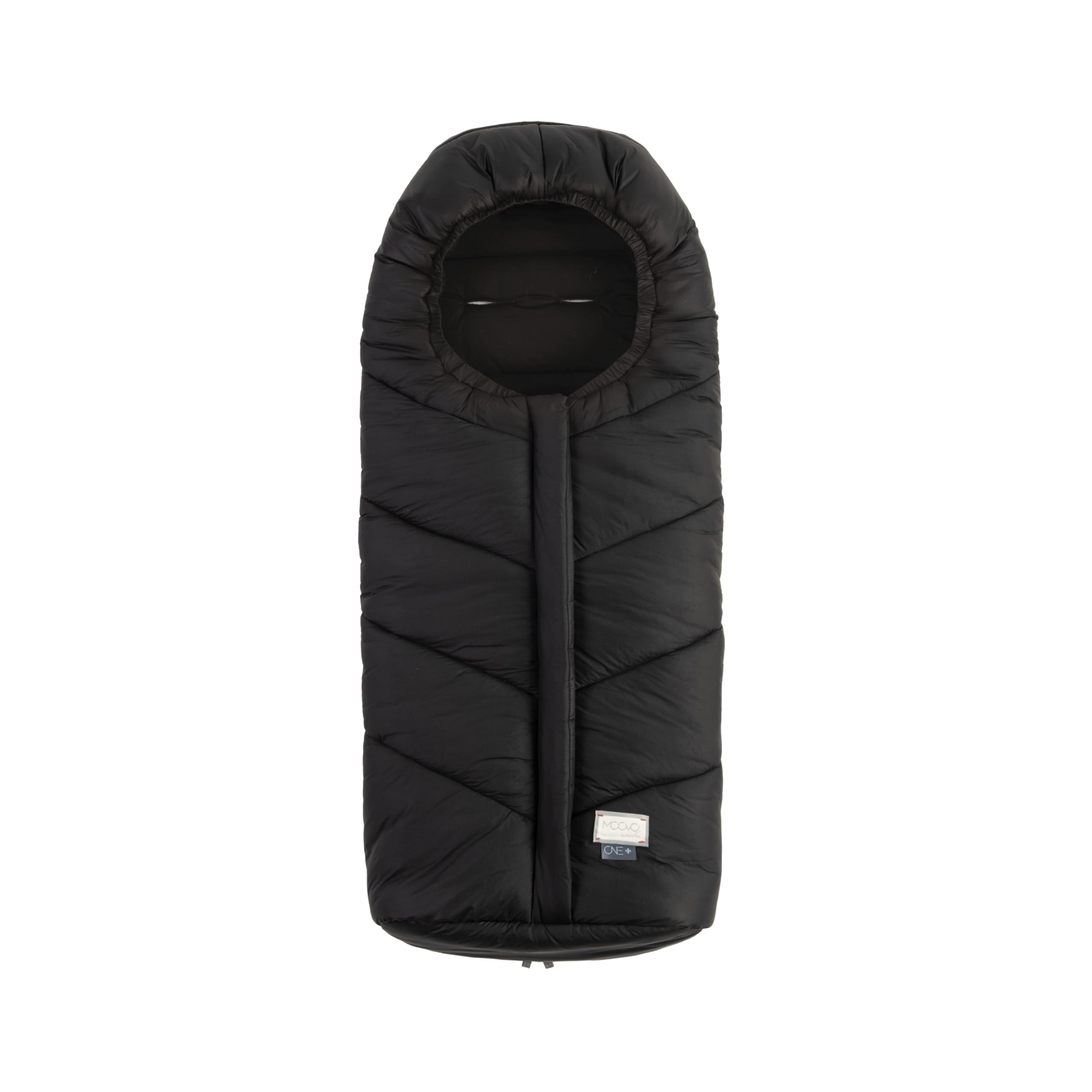 Nuvita 9925 Junior One+ | Universal Pushchair Footmuff | Protection from 6 to 36 Months (100 cm) | Protection up to -18 °C and Waterproof Windproof | Black