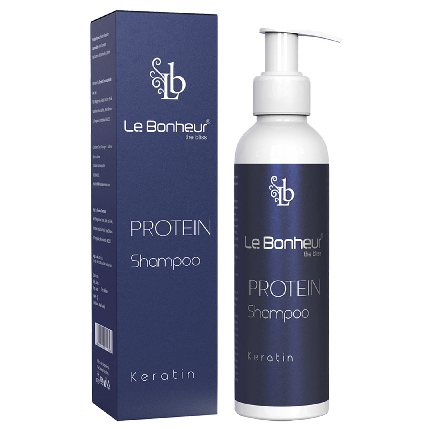 Le Bonheur Keratin Protein Hair Shampoo | Frizzy Control, Salon Quality, Smoothing Treatment, Long Lasting, Keratin Treatment | Safe for Colour Treated Hair | Boost Softness, Strength & Shine | 200ml-image-48